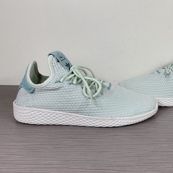 adidas Pharrell Williams HU NMD Youth Sneaker, Linen Green, Big Kid Size 7 /40 - Picture 7 of 10